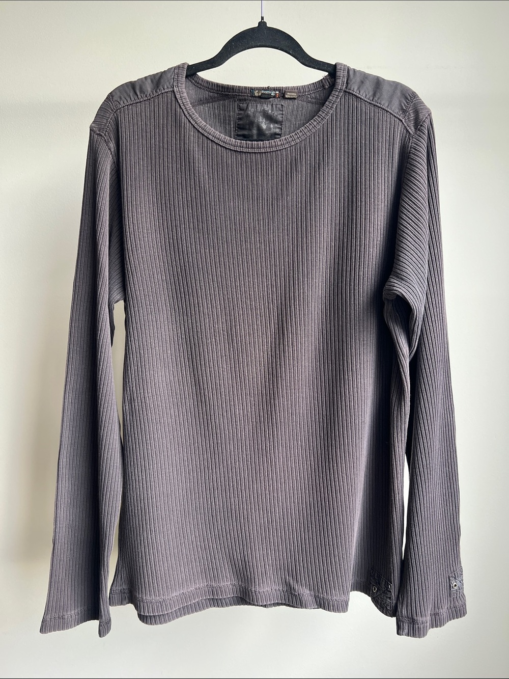 Point Zero Ribbed Long Sleeve Top